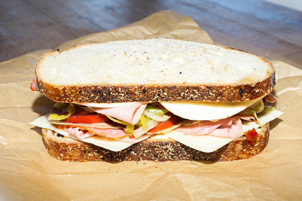 Mortadella Sub Not-Sub Sandwich